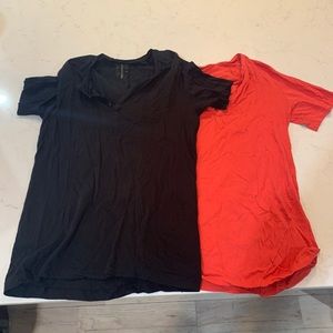 Zara basic Tee with 4 button
